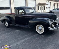 1947 Hudson Pickup Black RWD Manual