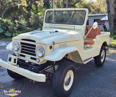 1957 Toyota Land Cruiser FJ25 SUV Brown 4WD Manual