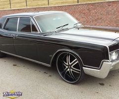 1966 Lincoln Continental Black w/ Black Interior