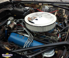 1966 Lincoln Continental Black w/ Black Interior
