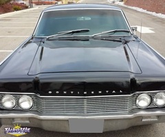 1966 Lincoln Continental Black w/ Black Interior