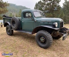 1951 Dodge Power Wagon 4X4 Manual