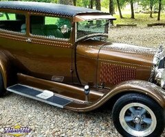 1929 Ford Model A Tudor Sedan Streetrod 302 v8