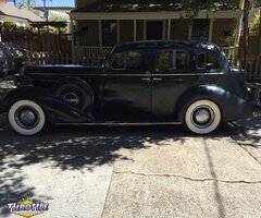 1936 Buick Century Sidemounted Sedan 320