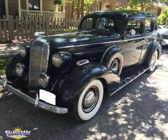 1936 Buick Century Sidemounted Sedan 320