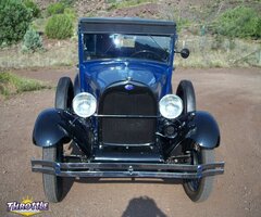 1929 Ford Model A Closed Cab PickUp Truck All Steel