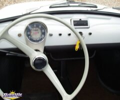 1972 Fiat 500F Round Speedo