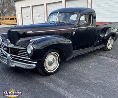 1947 Hudson Pickup Black RWD Manual