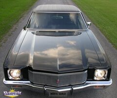1971 Chevrolet Monte Carlo 2 Tone Black