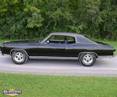 1971 Chevrolet Monte Carlo 2 Tone Black