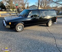 1980 Volkswagen Rabbit Pickup Truck Black Manual Diesel