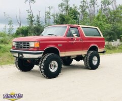 1988 Ford Bronco Eddie Bauer Lifted 4X4 SUV 5.0 V8