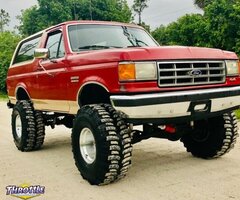 1988 Ford Bronco Eddie Bauer Lifted 4X4 SUV 5.0 V8