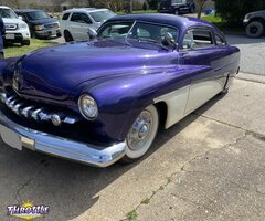 1951 Mercury Custom Coupe Purple 305
