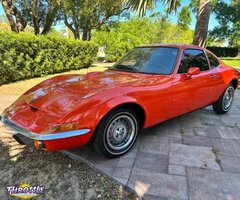1971 Opel GT Coupe Orange RWD Manual