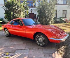 1971 Opel GT Coupe Orange RWD Manual