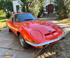 1971 Opel GT Coupe Orange RWD Manual