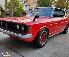 1973 Toyota Corona 2.0 Coupe Red RWD Manual