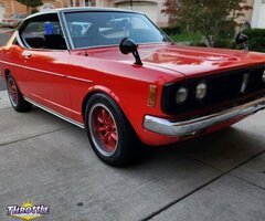 1973 Toyota Corona 2.0 Coupe Red RWD Manual