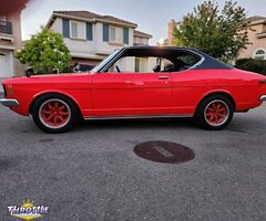 1973 Toyota Corona 2.0 Coupe Red RWD Manual