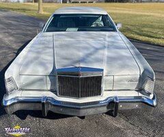 1976 Lincoln Mark IV Coupe Grey RWD Automatic