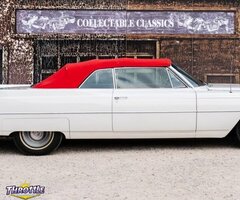 1964 Cadillac De Ville Convertible Red Top