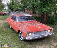 1963 Plymouth Belvedere Wagon 383 4bbl Golden Commando