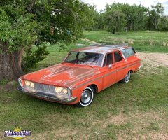 1963 Plymouth Belvedere Wagon 383 4bbl Golden Commando