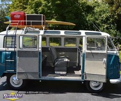 1965 Volkswagen Bus Vanagon 21-Window Rag-Top Type 2 Samba