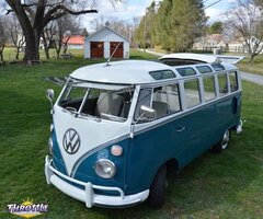 1965 Volkswagen Bus Vanagon 21-Window Rag-Top Type 2 Samba