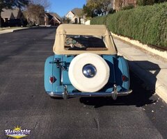 1951 MG T Series TD Convertible Manual 4 Spd
