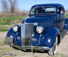 1936 Ford DeLuxe Coupe Survivor Hot Rod
