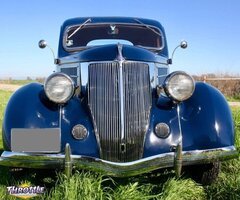 1936 Ford DeLuxe Coupe Survivor Hot Rod