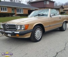 1986 Mercedes-Benz SL 560 Gold
