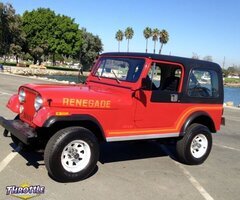 1985 Jeep CJ7 Renegade Vintage Survivor 4.2L