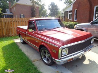 1971 Chevrolet C10 Cheyenne Red