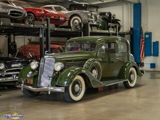 1935 Buick Series 50 235 CID 8 cyl Victoria 2 Door Trunk Back Coupe