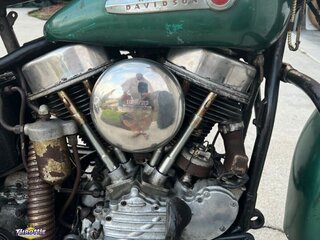 1949 Harley-Davidson EL Panhead Hydra-Gilde Barn Find