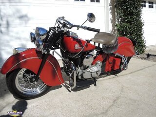 1946 Indian Chief Original Restored