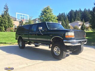 1997 Ford F-350 Crew Cab Long Bed Lifted