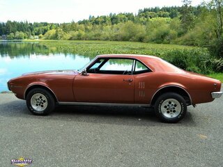 1968 Pontiac Firebird Hardtop Orange