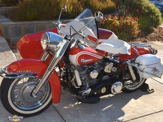 1961 Harley-Davidson Panhead w/Factory Sidecar