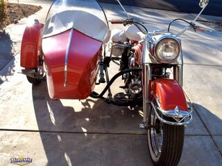 1961 Harley-Davidson Panhead w/Factory Sidecar