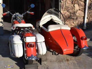 1961 Harley-Davidson Panhead w/Factory Sidecar