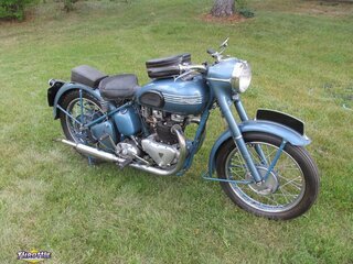 1952 Triumph Thunderbird Original Time Capsule