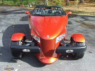 2001 Chrysler Prowler with Factory Trailer