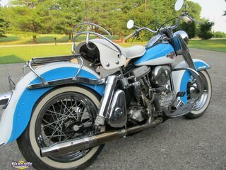 1959 Harley Davidson Panhead FLH 1200cc Touring