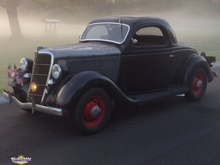 1935 Ford 3 Window Coupe V-8