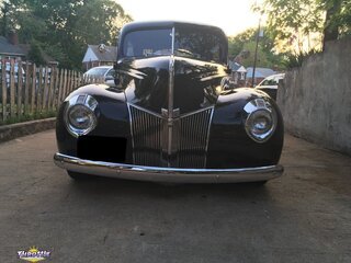 1940 Ford Tudor Standard Chrome Grill