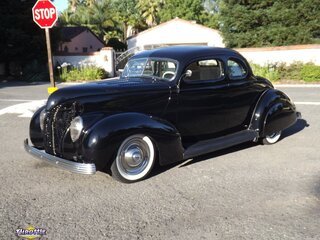 1938 Ford Deluxe Coupe Original Prewar Custom